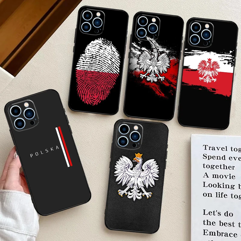 Poland Flag Phone Case For iPhone 13 11 12 14 15 16 Pro Max 7 8 Plus X XS XR 12 13 Mini Bumper Cover