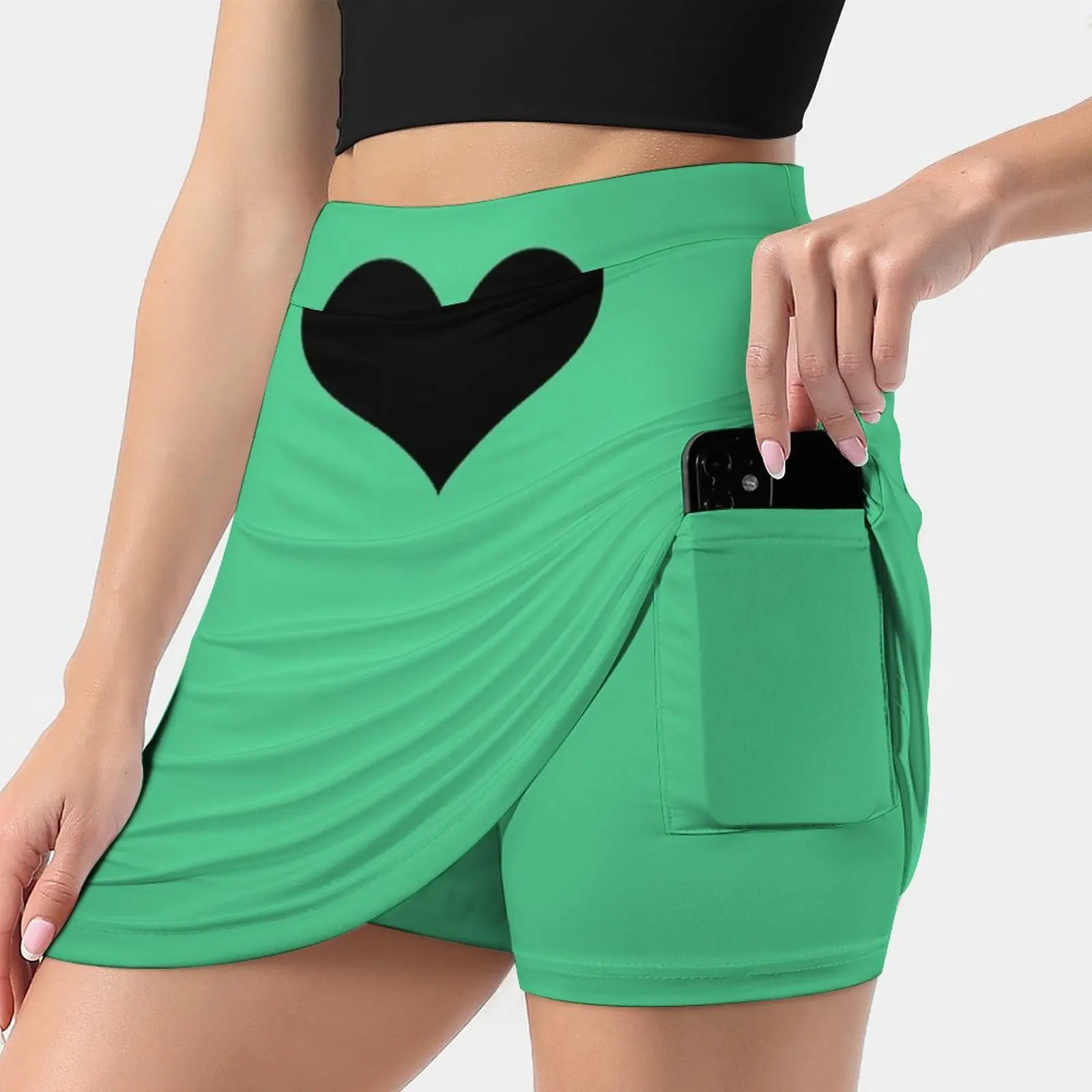 Ralsei Heart Korean Fashion Skirt Summer Skirts For Women Light Proof Trouser Skirt Deltarune Undertale Ralsei Undertale 2