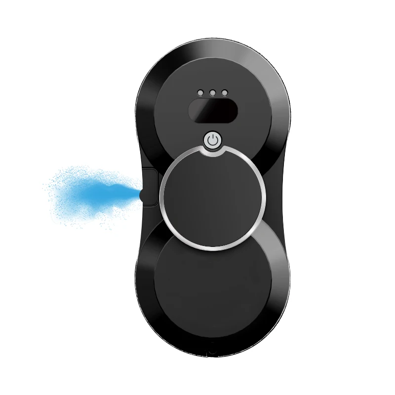

Factory Direct Sale Single Water Spray Smart Window Cleaning Robot Auto Glass Washing Machine With EU US AU Plug
