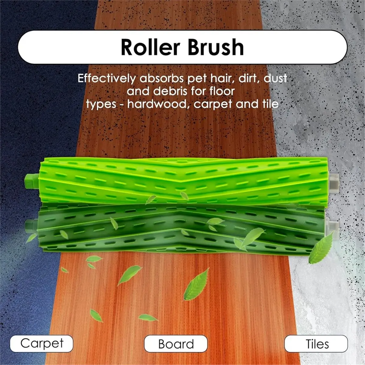 

(6 Pack) for Max 705 Combo Replacement Roller Brushes for Max 705 Combo/Max 705 Vac/Plus 504 Vac