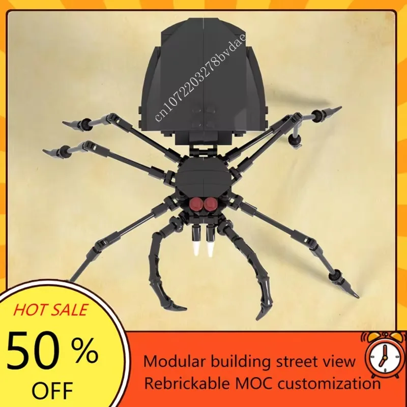 MOC City Animal Spider Building Blocks Street View House Zoo Cute Pets Accessories Home DIY Bricks Friends Christmas Toys Gifts