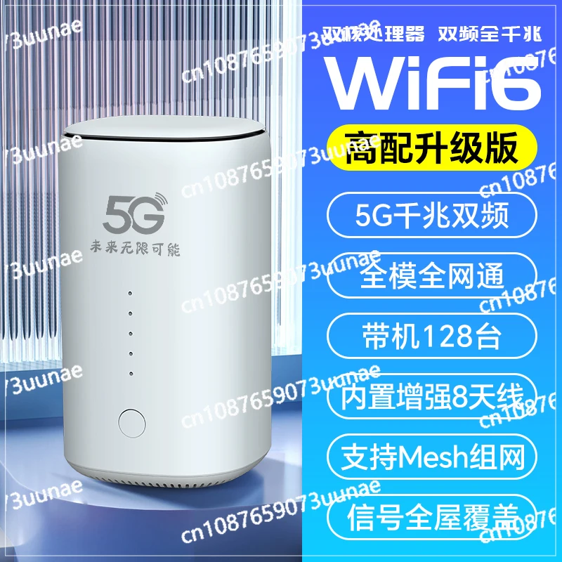 New 5G Portable WiFi Gigabit Dual Band Full Network Cpe Wireless Router Unlimited Data Mobile Home Car Broadband 5G Network