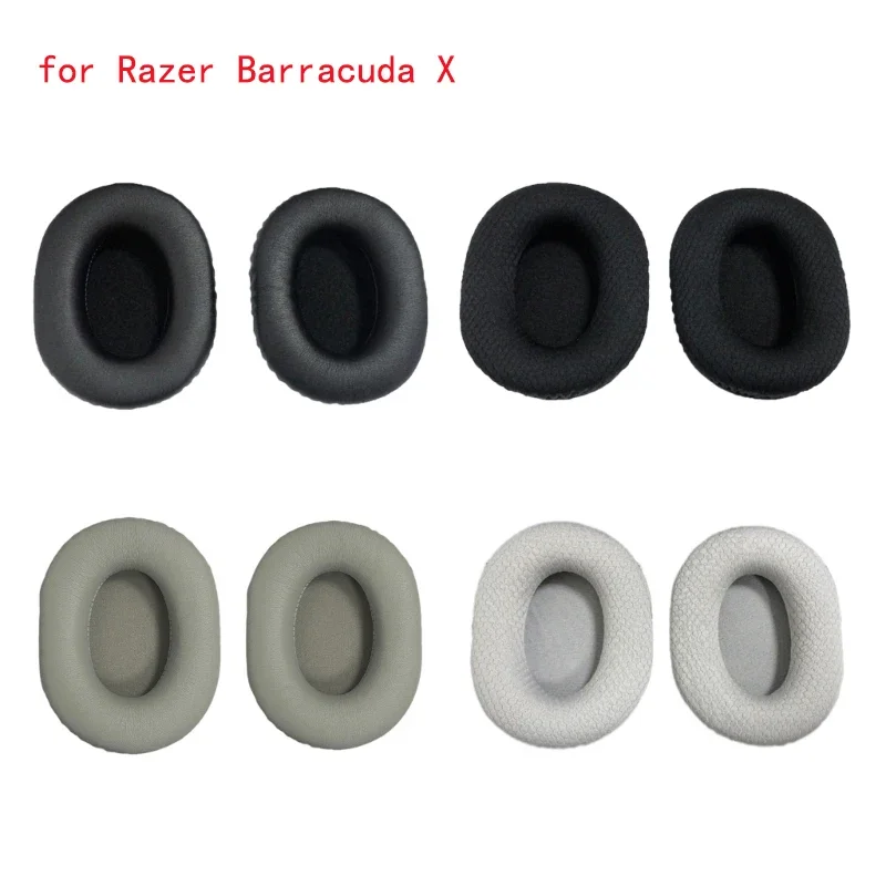 

Replacement Earmuff Ear Cushion Cover Suitable for Razer Barracuda X Headphone High quality Ear Pads Sponge Earcups Headband Pad