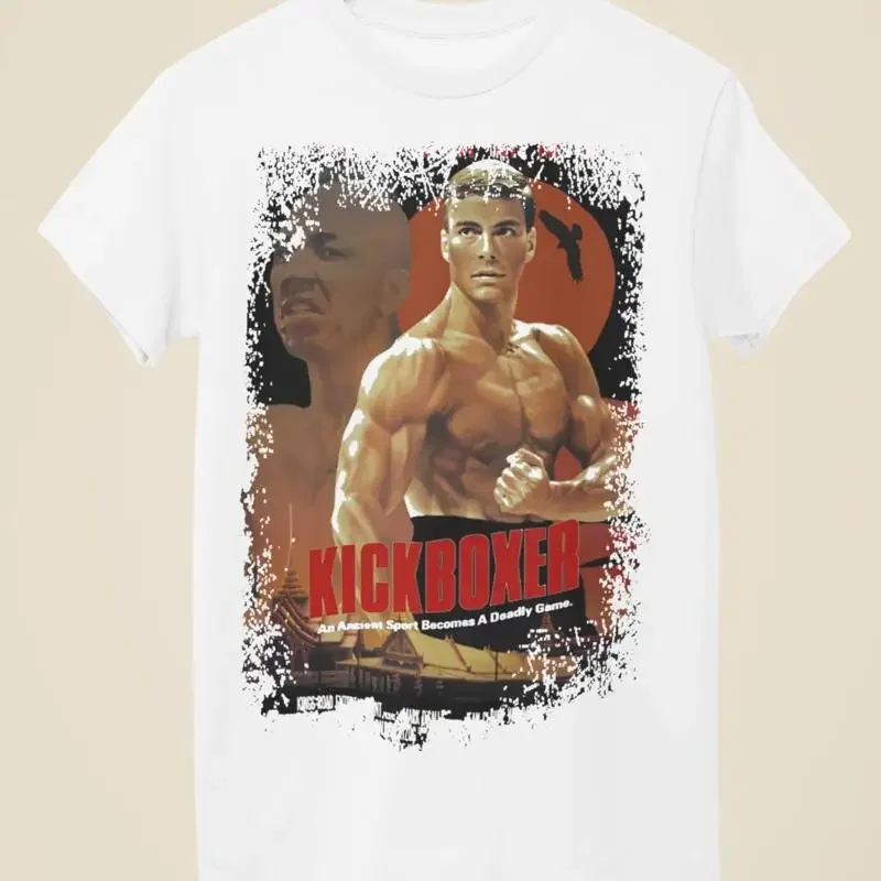 Kickboxer Movie Poster Inspired Unisex White T Shirt