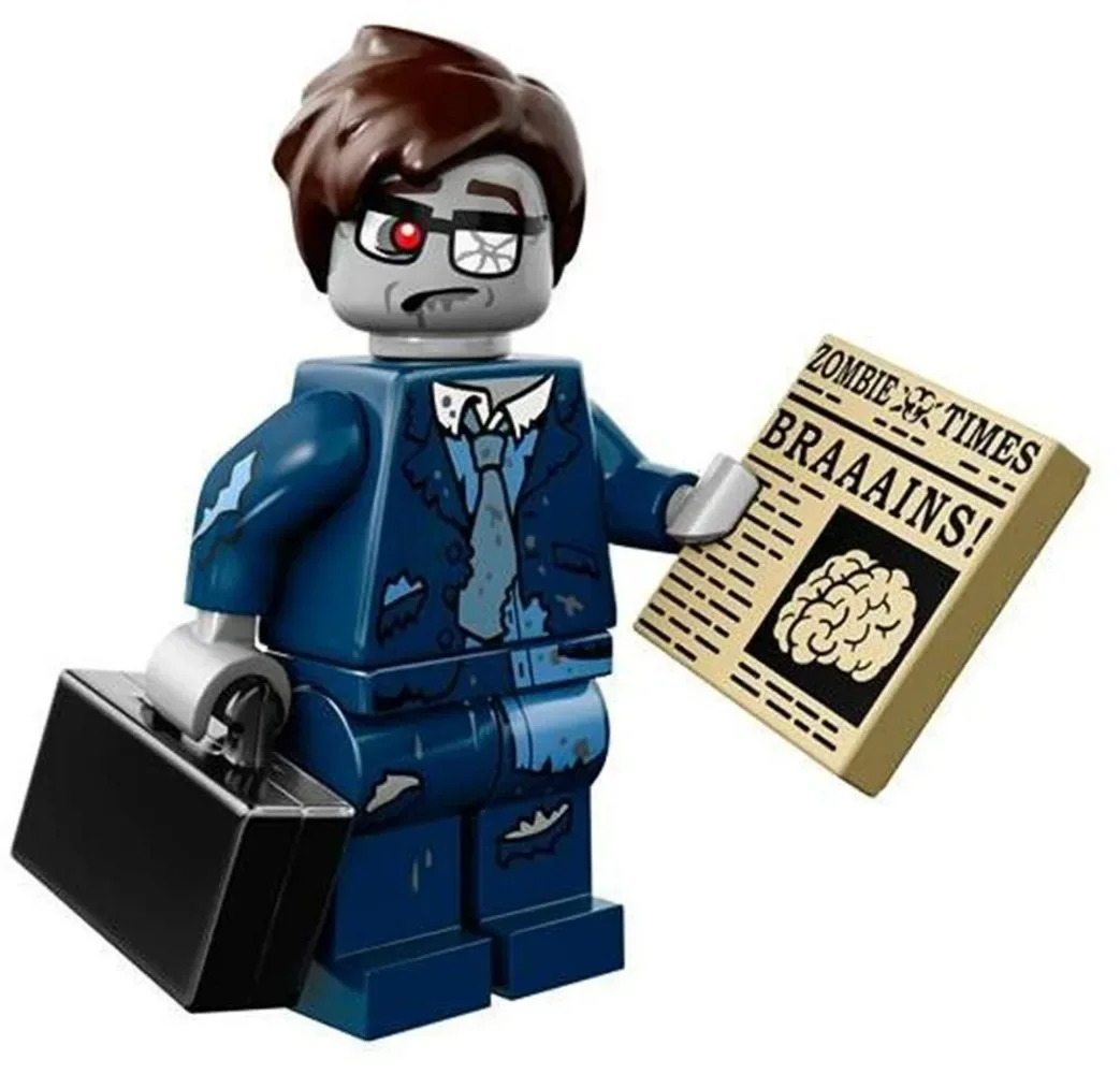 (Random 1 Figure) LEGO 71010 Series 14 Minifigure Businessman Minifigures Monsters 1 Character Birthday Gift