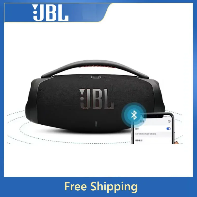 JBL Original Boombox 3 Portable Wireless Bluetooth Speaker IPX7 BoomBox2 Waterproof Loudspeaker Dynamics Music Subwoofer Outudio