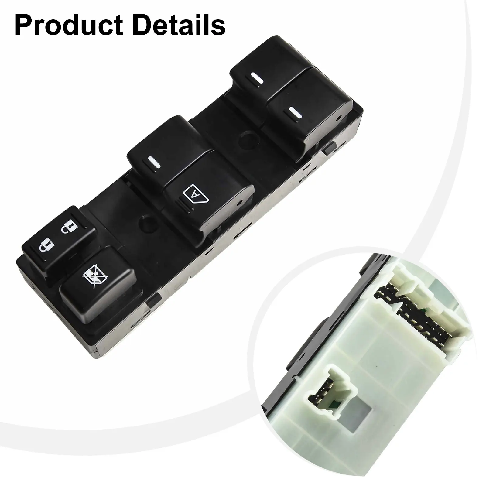 Electric Window Switch Replacement for Nissan's For Sunny Series from Year Model '07 to '19 Part No 254013AWOA