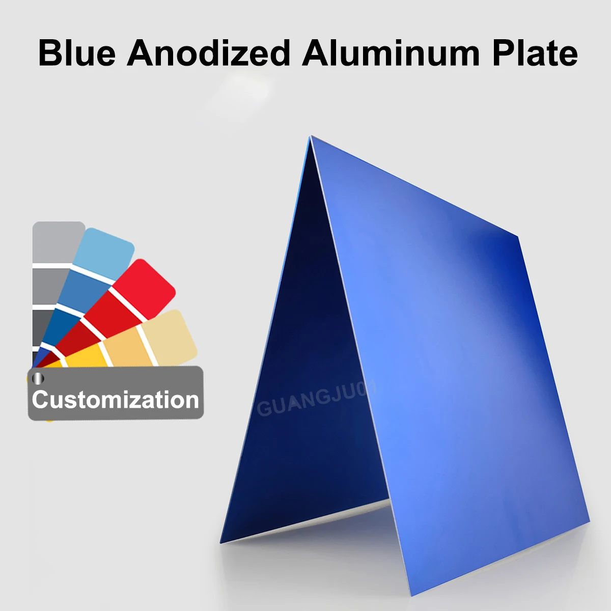 5052 Alloy Aluminum Plate Blue Anodized Al Aluminum Sheets Thickness 0.5/0.8/1/1.5/2mm 100x100 200x200 200x300 300x300mm