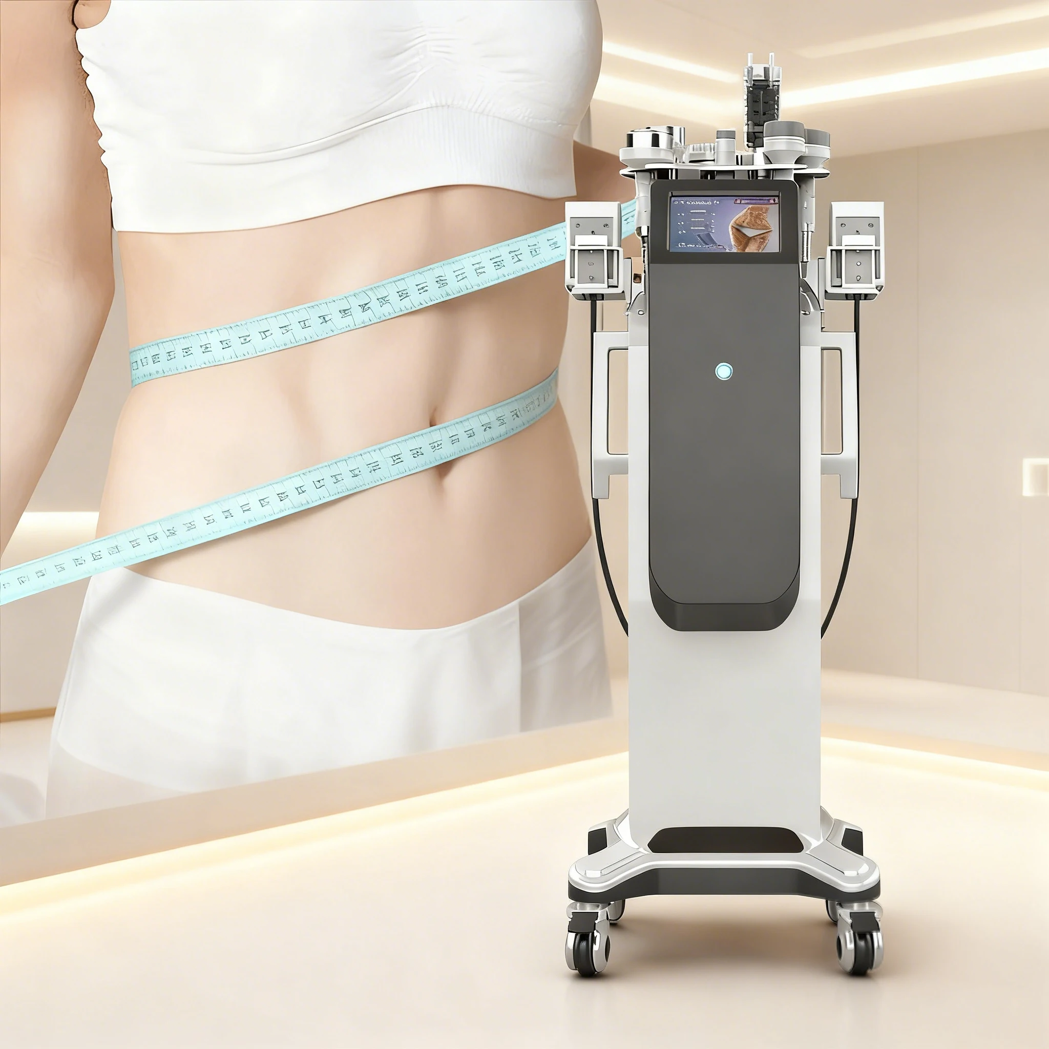 Schnelle schlanke 8 n1 80K Kavitation Lipo RF Ultraschall Kavitation Schlankheitsmaschine 80k professionell