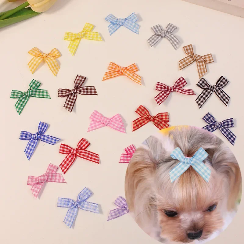 Small Dog Decorated Hair Pin Dog Bows Small Dogs Cat Grooming Pet  Accessories Dog Hairclip Pet Supplies