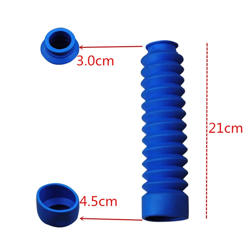 Protector Dust Cover Gaiters Gators Boot Shock2X Motorcycle Rubber Protector Motorcycle Front Fork Cover Universal