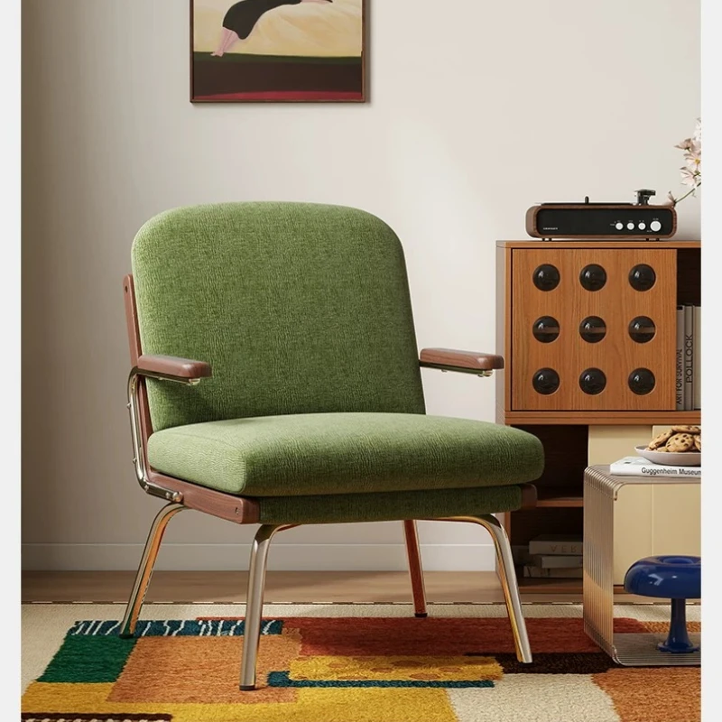 Single Chair,solid Wood Backrest Chair,study Chair,Bauhaus Armchair,home Soft Package Dining Chairs,antique Style Leisure Chairs