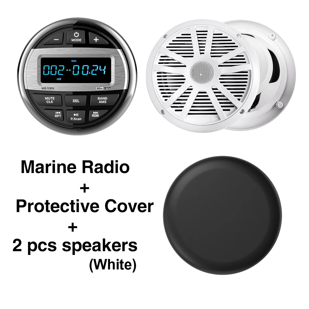 Variant: radio cover white
