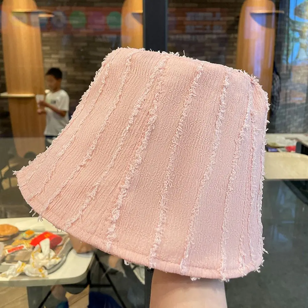 قبعة دلو قطيفة محمولة ، قبعة صيادين واقية من الشمس قابلة للطي في الهواء الطلق ، قبعة باناما غير رسمية