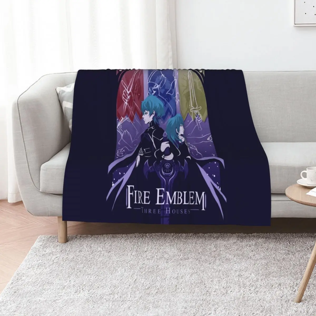 Fire Emblem Three Houses Throw Blanket Bed Blankets Sofas Of Decoration Giant Sofa Cute Plaid cosplay anime Sofa Throw Blankets