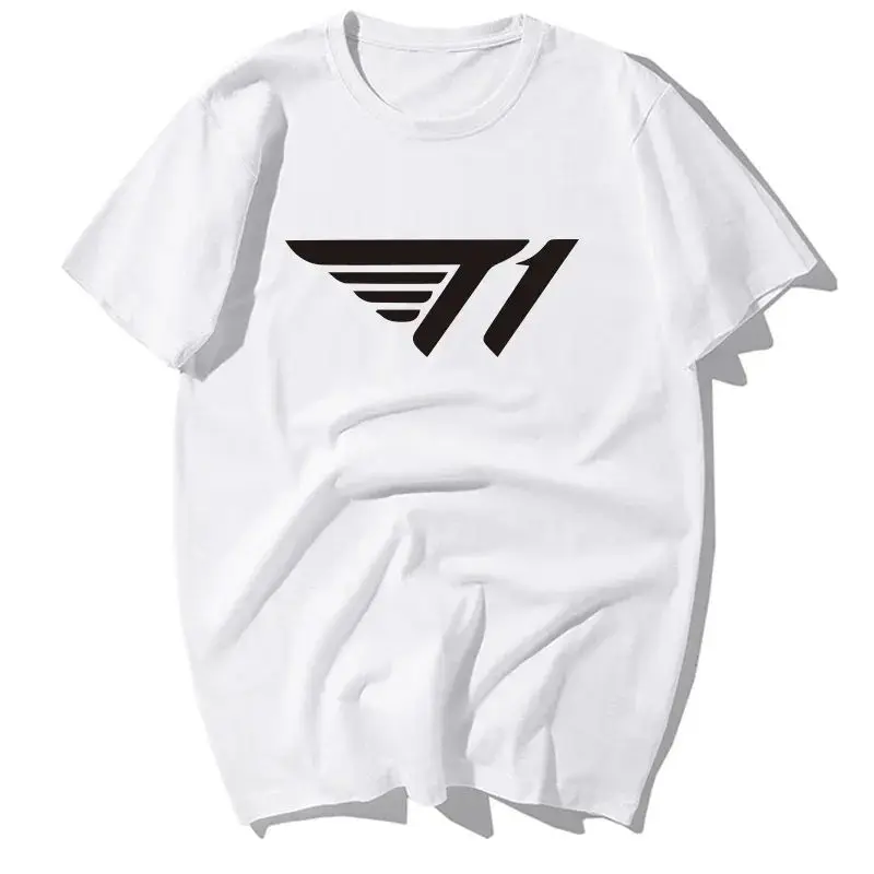 Alliance Game SKT T1 Team Uniform Faker New Men Skt1 Peripheral Short-sleeved Loose Cotton T-shirt Graphic T Shirts