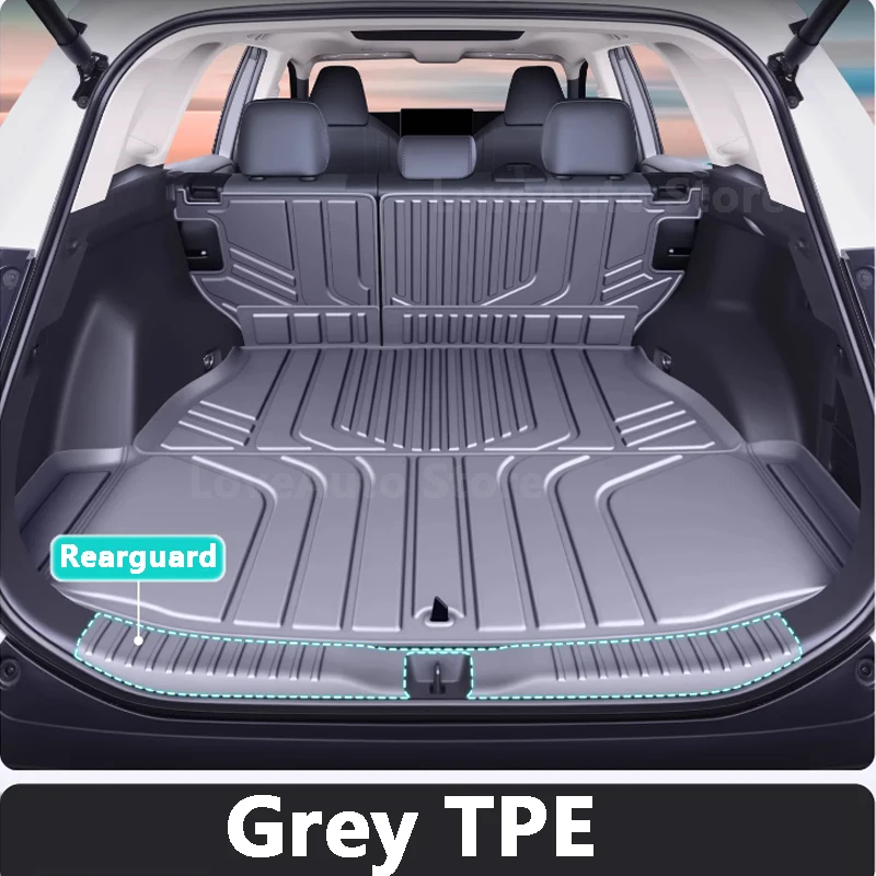 

For Toyota RAV4 RAV-4 XA60 2026 Car TPE Rear Trunk Mat Cargo Liner Cover Backrest Case Carpet Rugs Protective Accessories