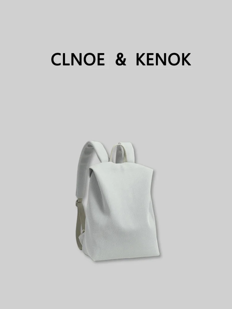 Mochila Clnoe Kenok Commuter de Grande Capacidade para Estudantes, Mochila de Negócios Feminina para Laptop de 14 Polegadas, ...