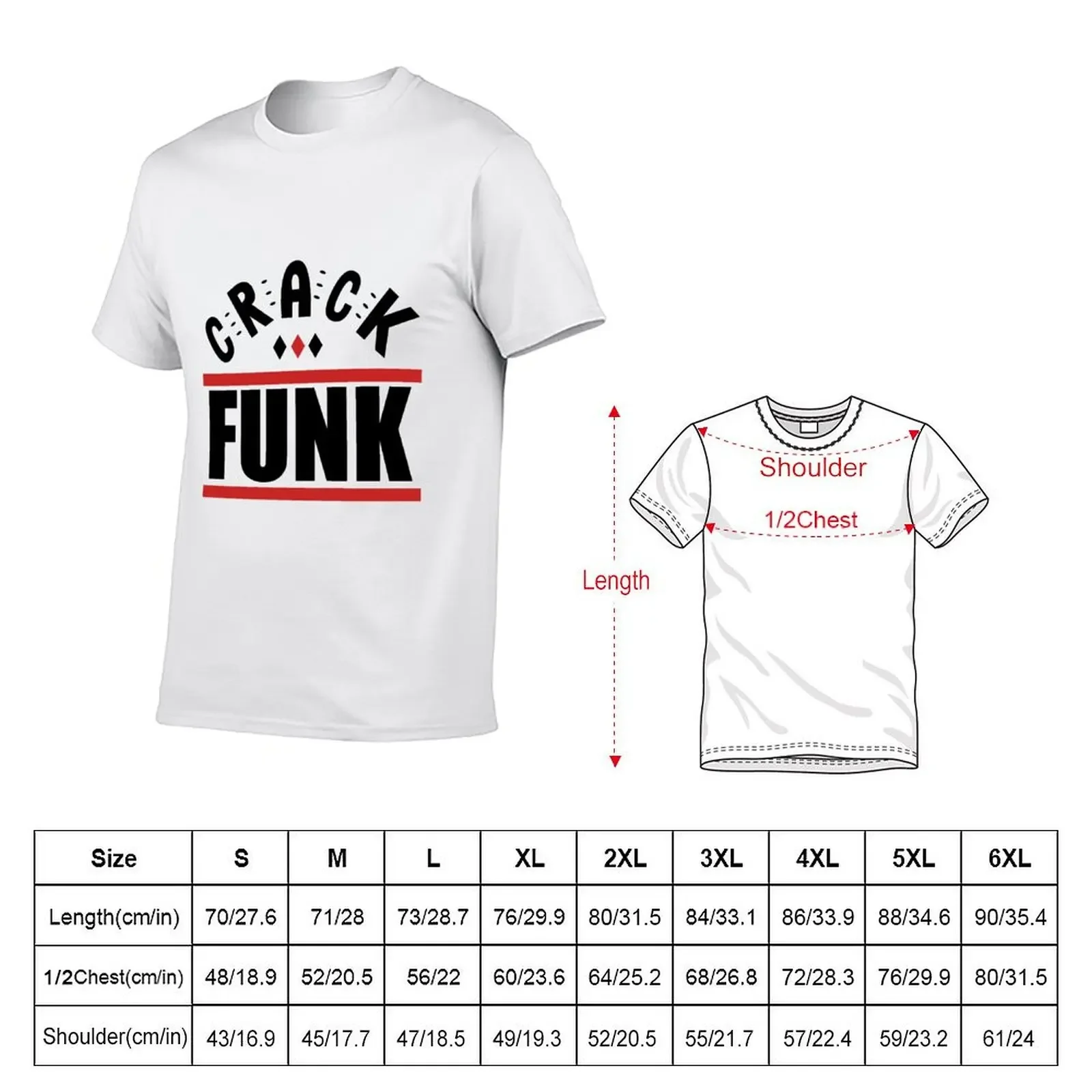 crack funk T-Shirt rapper graphic tees man clothes aesthetic clothes black t-shirts for men