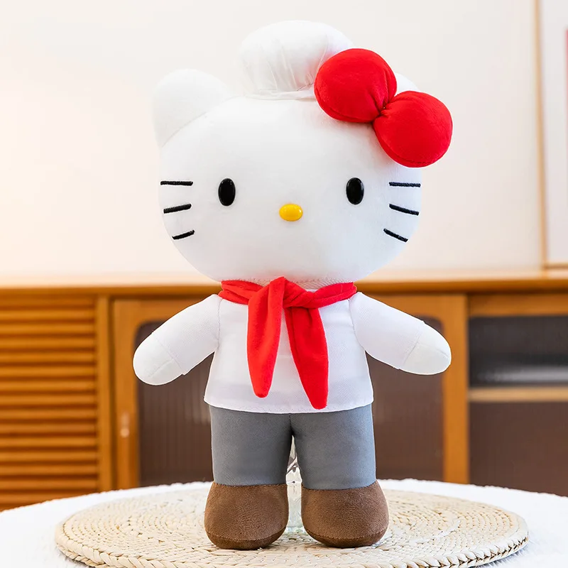 Brinquedo de Pelúcia Grande de Gato KT de 40/70cm, Boneca de Gato para Crianças, Presente de Aniversário e Natal para Meninas, Boneca Macia para Bebês