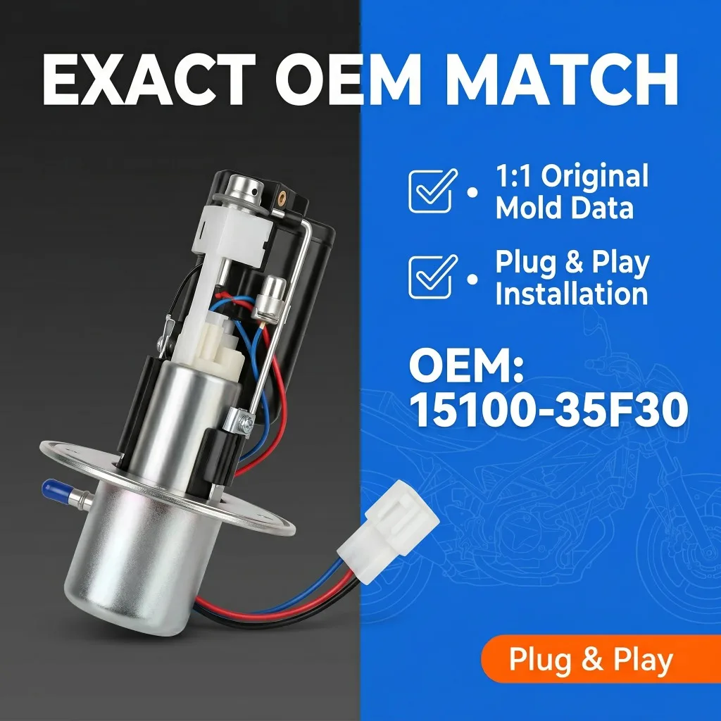 15100-35F30 1510035F30 For Suzuki SV650 K3 K4 2003-2007 Motorcycle Fuel Pump Assembly New For Suzuki SV1000 K3/K4 2003-2005
