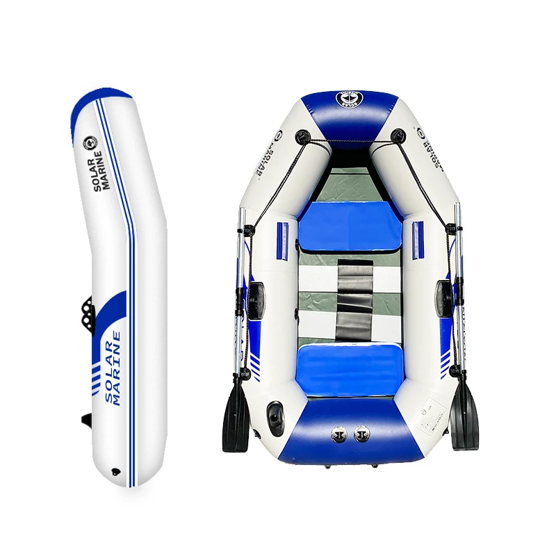 SOLAR MARINE 200cm 2 Person Inflatable Touring Kayak for Adults Portable 6.5ft Inflatable Boat Raft Blow up Sport Kayak Canoe - view 2