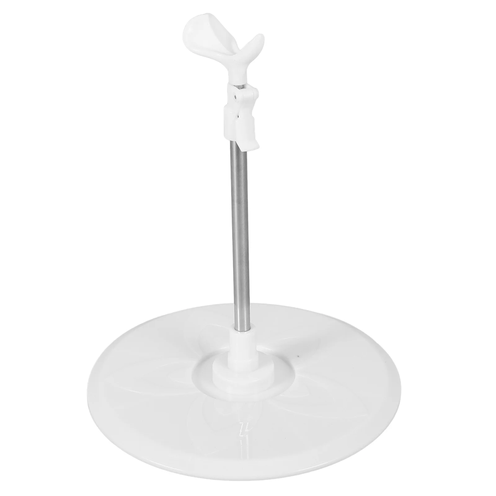 Support de base stable réglable en hauteur, en ABS et acier inoxydable, pour figurines, présentoir, support portable, support debout