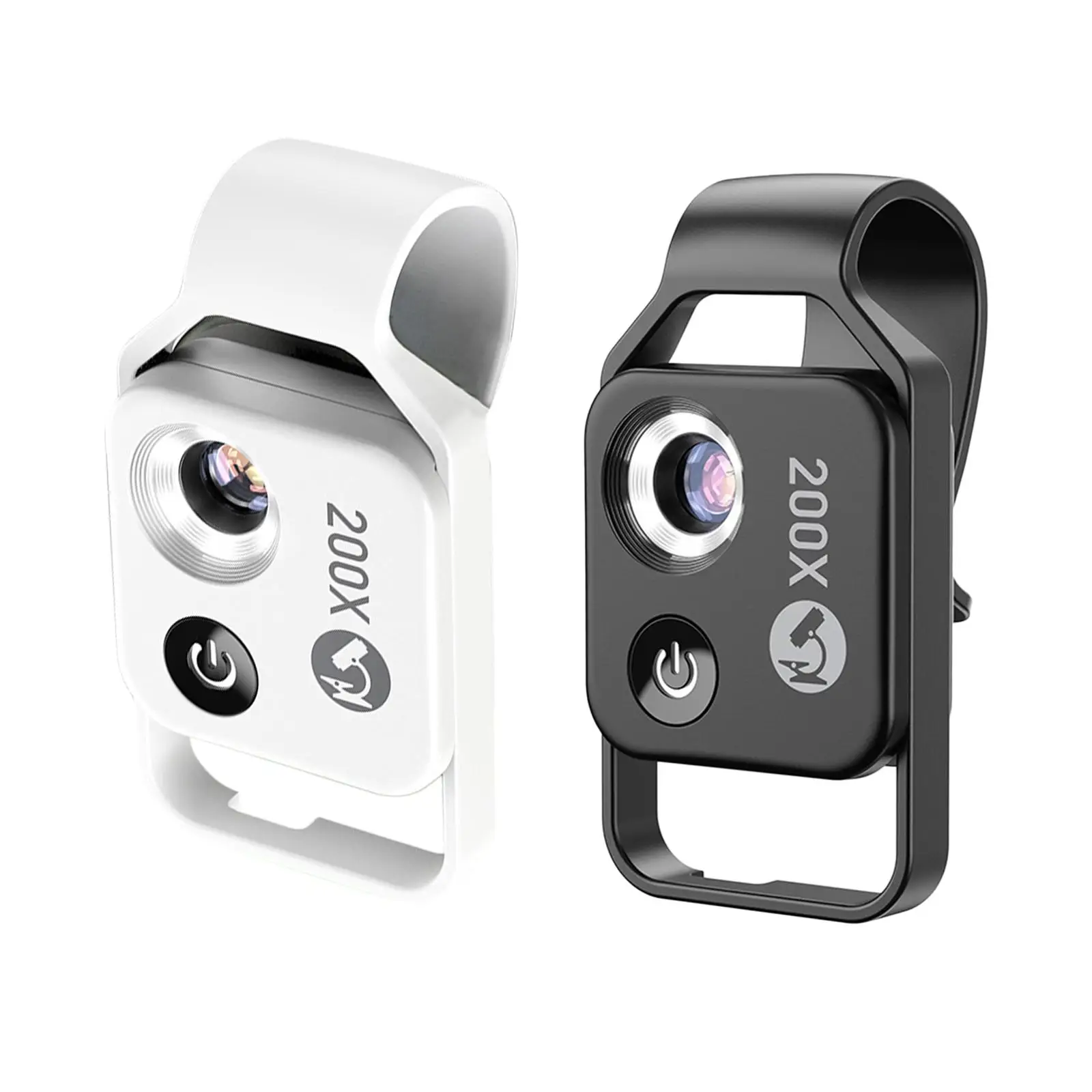 

200x Magnification Lens with CPL Optical Lens 2 Brightness Mobile Micro Lens Smartphones for Kids Adults Portable to Carry