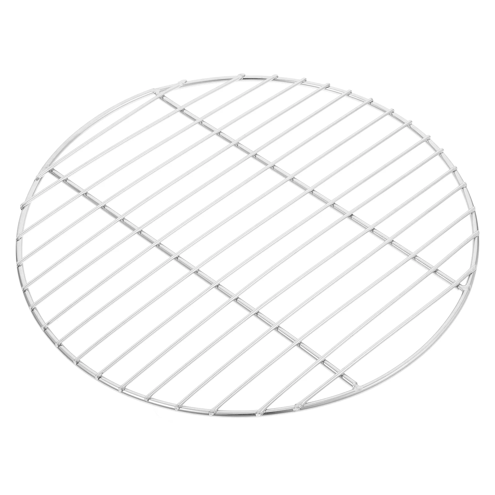 Camping Grill BBQ Net Baking Mat Charcoal Silver Barbecue Wire Mesh Stainless Steel