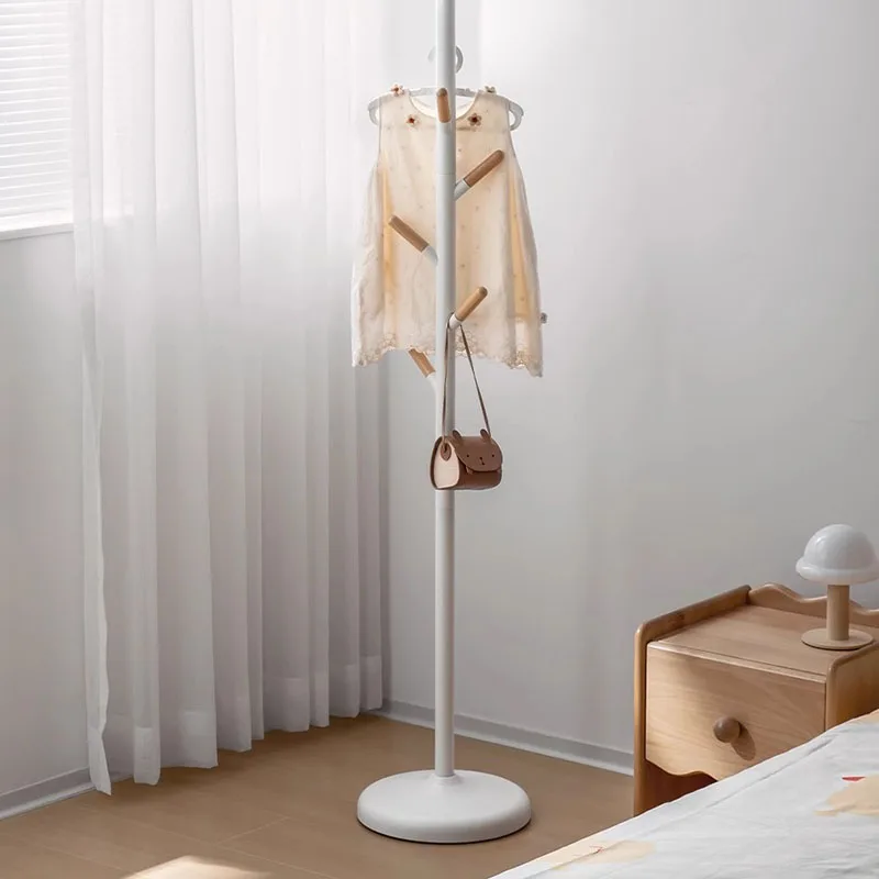 عرض رفوف معطف الأرضية الدائمة تخزين الملابس توفير المساحة مفتوحة فاخرة المنظم معطف رفوف معلقة Perchero أثاث المنزل