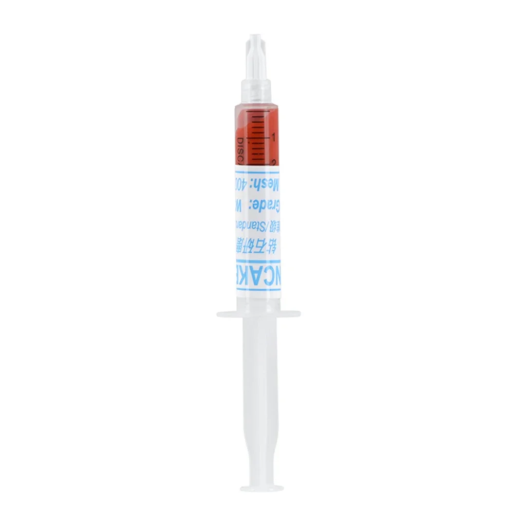 Diamond Lapping Paste W0.5-W40 Syringe Diamond Grinding Paste for Metal Mold Jade Jewelry Mirror Polishing & Scratch Repair