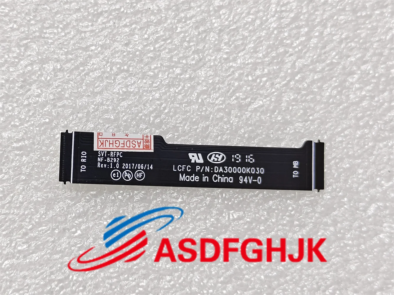 สำหรับ Lenovo 920-13IKB โยคะแล็ปท็อปสวิตช์ไฟปุ่ม USB IO BOARD สาย DYG60 DA3000K020 NS-B291 NF-B292 100% ทดสอบจัดส่งเร็ว