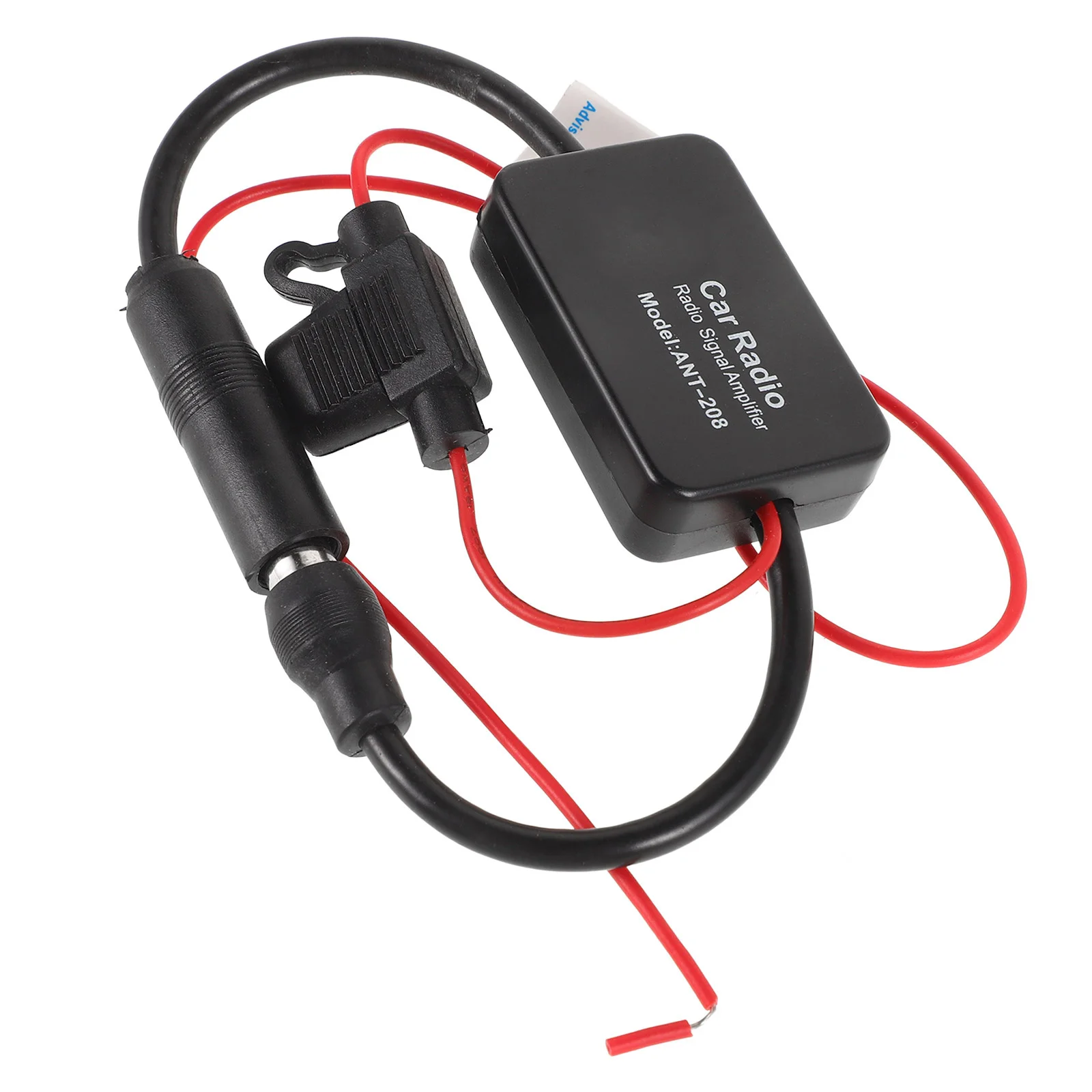 

1 set Car Amplifier For Fm Signal Booster Reception Long Range Car Antenna Receiver Auto Radio Part Vehicle