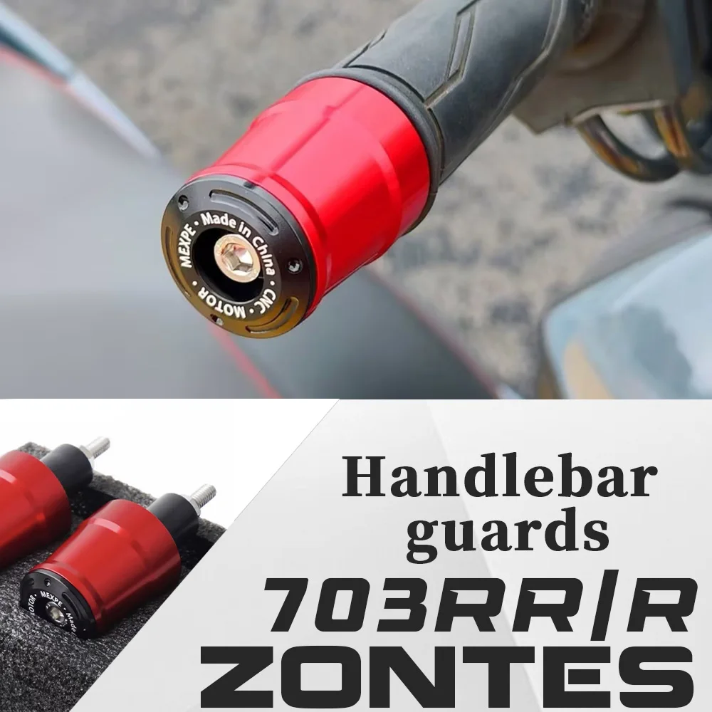 ZONTES 703RR Motorcycle 703R Stainless Steel Handlebar Balance Terminal Weight Block Plug