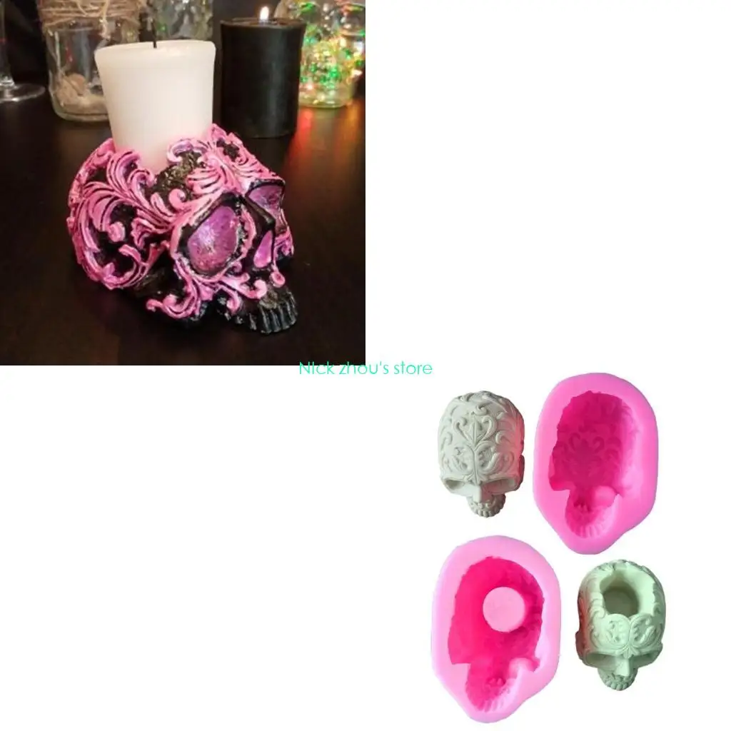 

E15E Handmade Plaster Soap Resin Mold Holder Resin Mold Ornaments Casting Mold