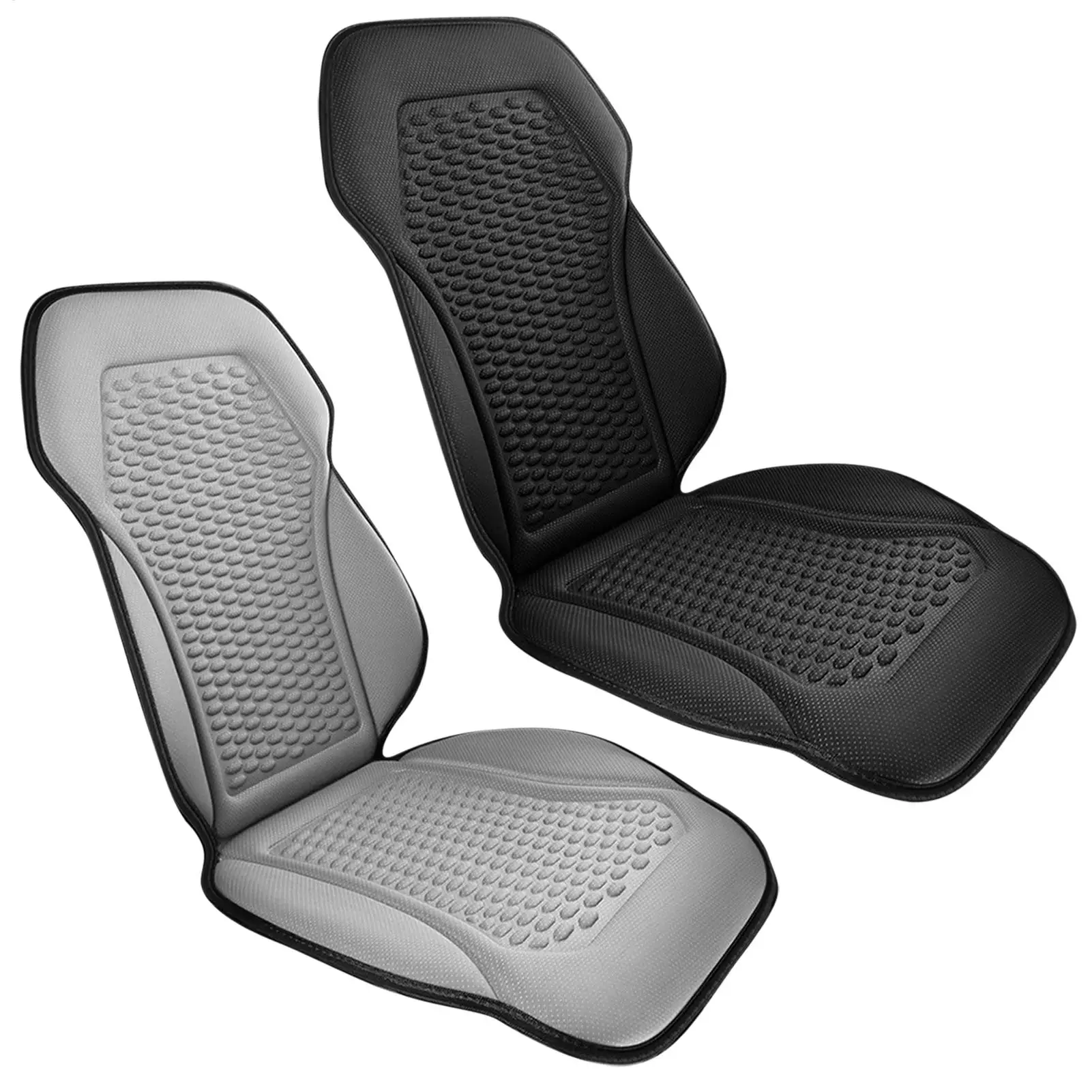 Coussin de siège rafraîchissant d'été respirant pour voiture, housse de siège automobile universelle avec massage par picots, protection de siège