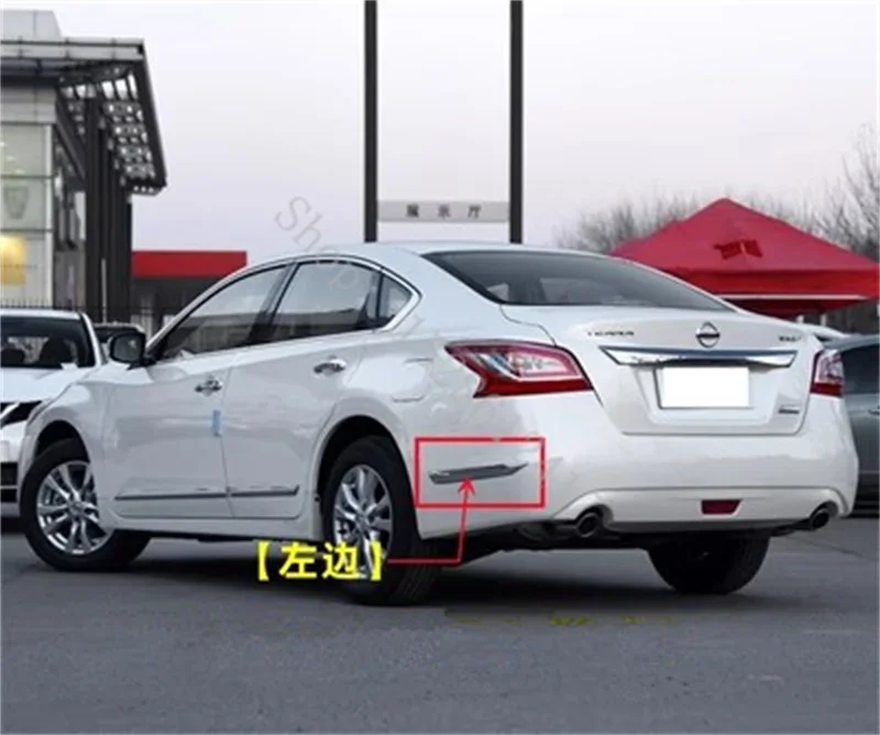 for Nissan TEANA 2013 2014 2015 ABS car Door edge strip Rear bumper trim Chrome trim Protector strip Car styling Accessories