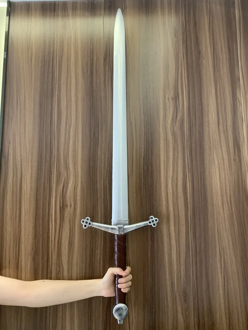 WW لعبة البرية هانت جيرالت السيف تأثيري سلاح بالادين السيف الأبيض الذئب الدعائم معالج جوهرة السيف السلامة بولي المطاط المطاط دور دمى هدايا #5