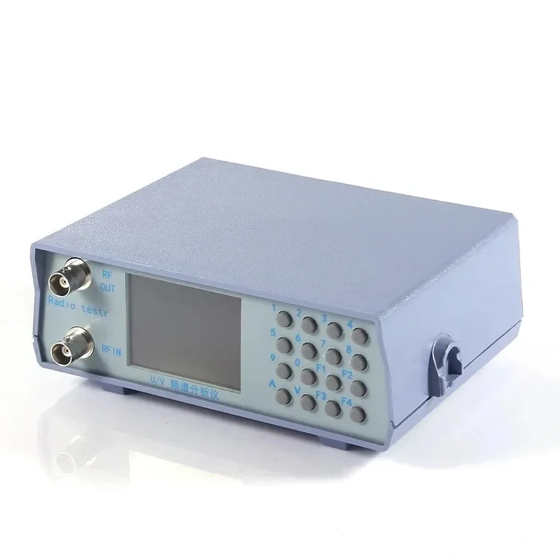 U/V UHF VHF Dual Band Spectrum Analyzer Simple Spectrum Analyzer with W/Tracking Source 136-173MHz / 400-470MHz