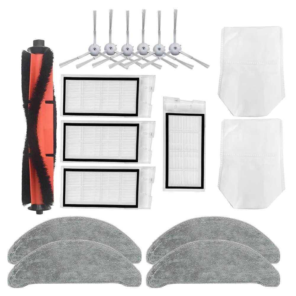 Детали для пылесоса ROIDMI EVE Plus, мешок для пыли, одноразовые салфетки, многоразовые салфетки, аксессуары