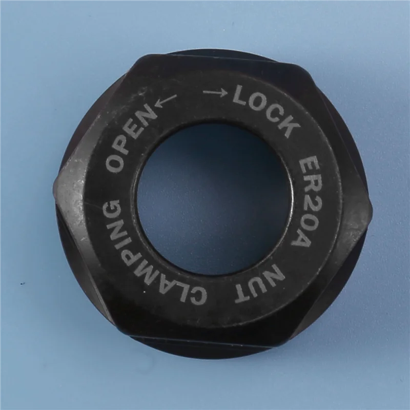 A71P 6X ER20 น็อตยึดคอลเล็ตสำหรับเครื่องกลึง CNC