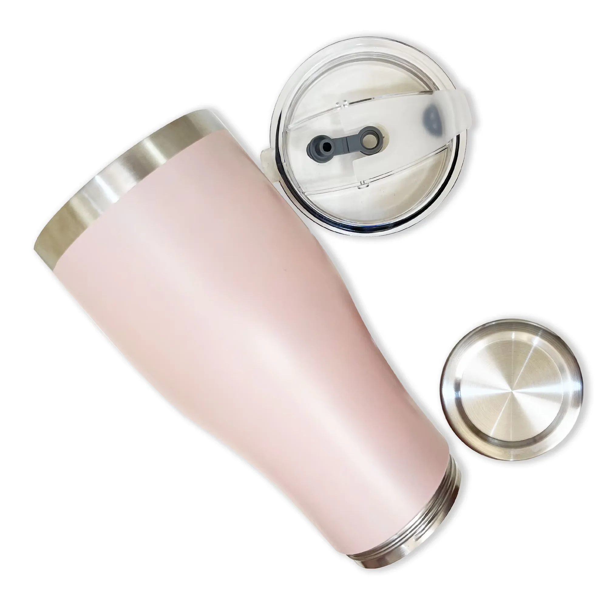 Diversion Safe Coffee Tumbler Stainless Steel Material Mug with Color Coating Bottom Compartment Storage for Cash Driver's l
