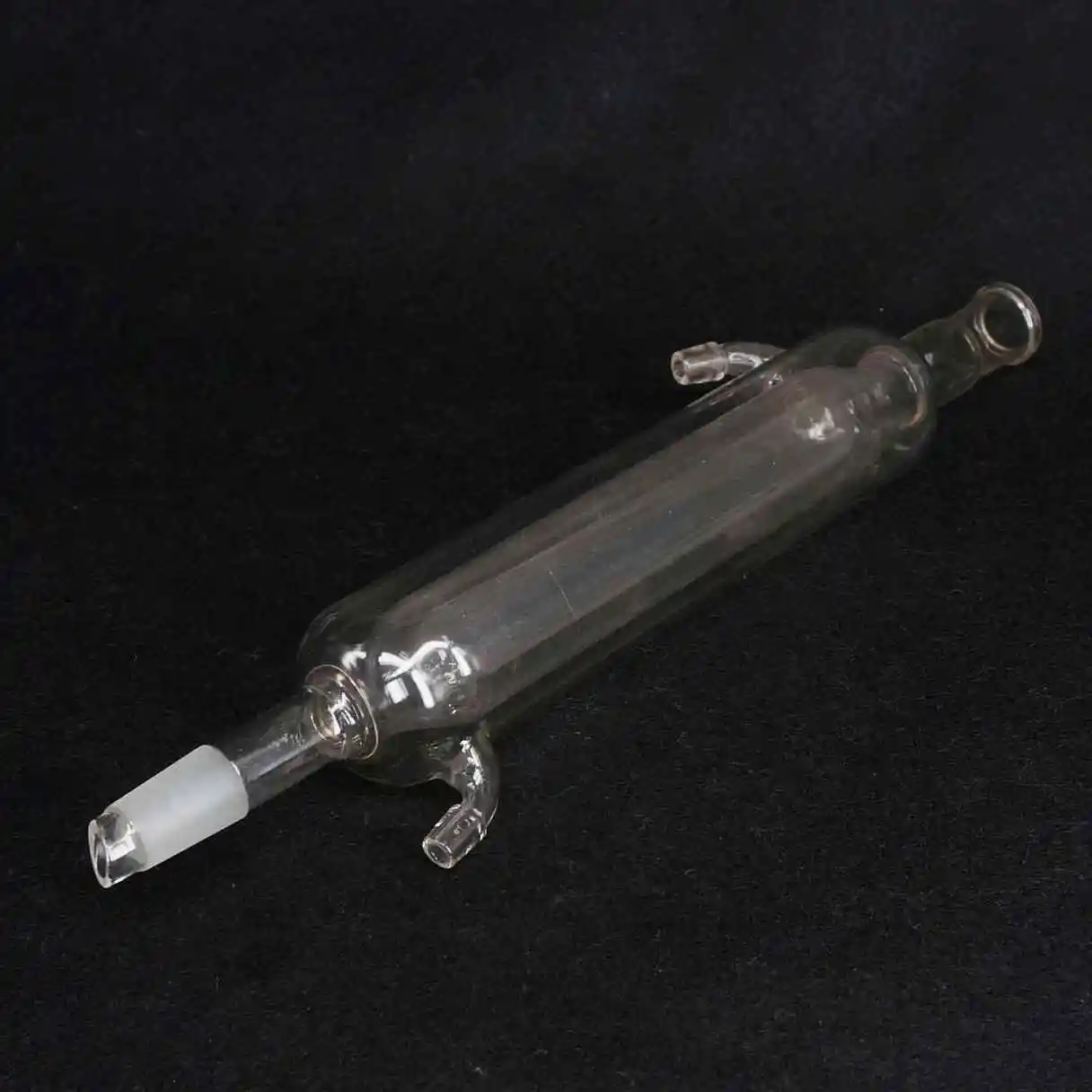 

200/300/400 мм # 19 # 24 # 29-шарнирный двухслойный прямой конденсатор из боросиликатного стекла, посуда для дистилляции, термостойкая