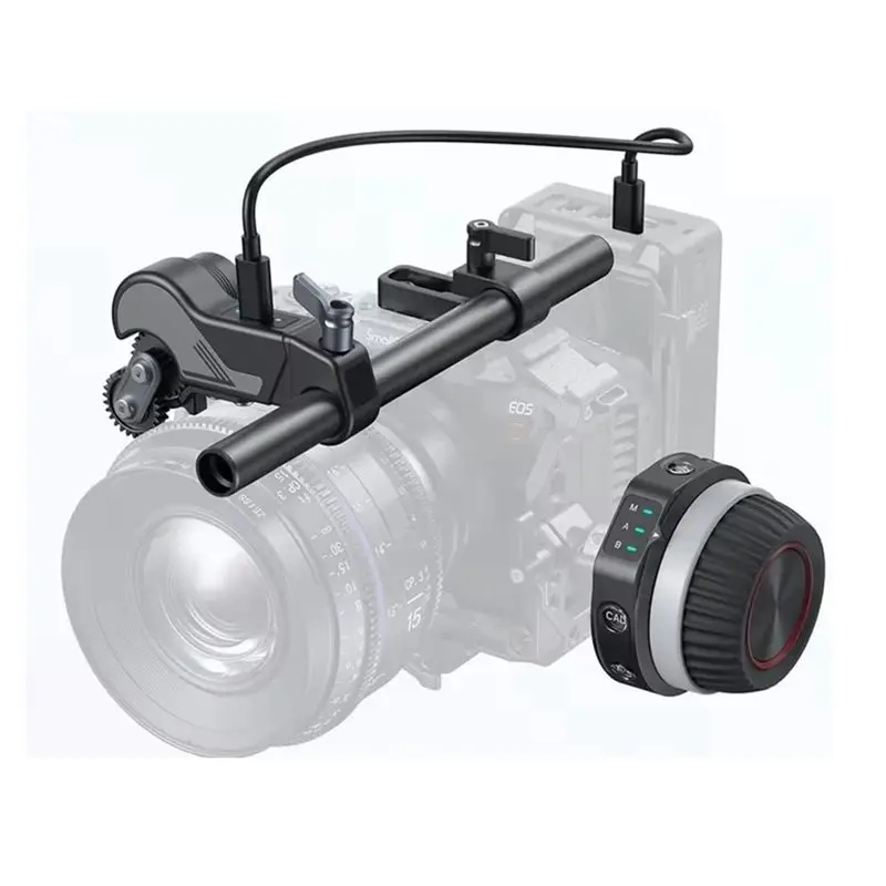 

[LXYA68Z!] Беспроводной комплект Follow Focus Lite с ручным контроллером и мотором-приемником, редуктор 0.8 MOD, для кино- и зум-объективов - Комплектующие