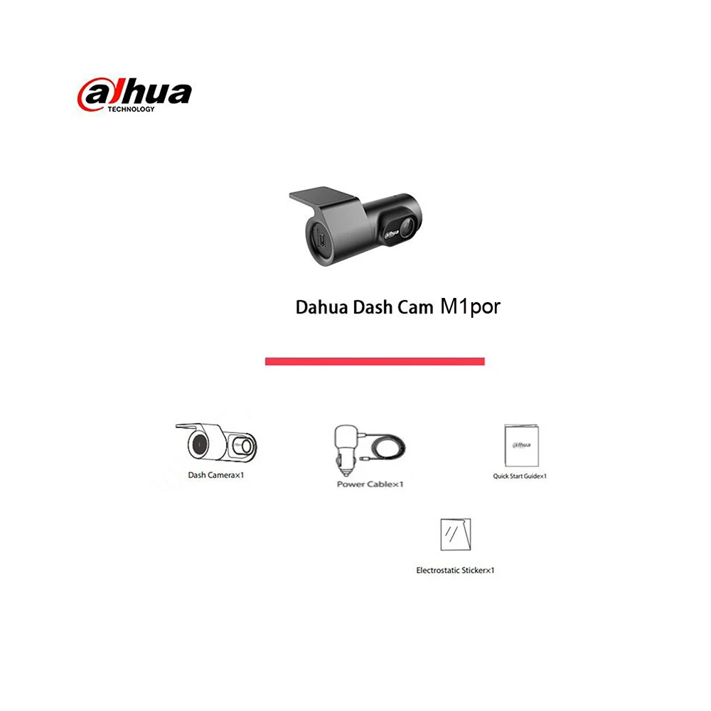 DAHUA HD Night Vision Mini Stealth Camera with Unobstructed View, WiFi Smartphone Connectivity, 24-Hour Parking Monitoring Black view 6
