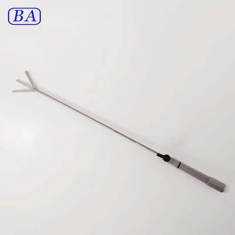 AP06 Stainless Steel Manual Instruments Three Leaves Fan Retractor for Use