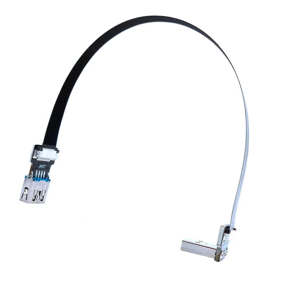 5-1M FFC USB 3.0 A Male to Female Extension Adaptor Cable Compact Right/ Left/ Up/ Down 90 Degree Cord Extension Plug Converter