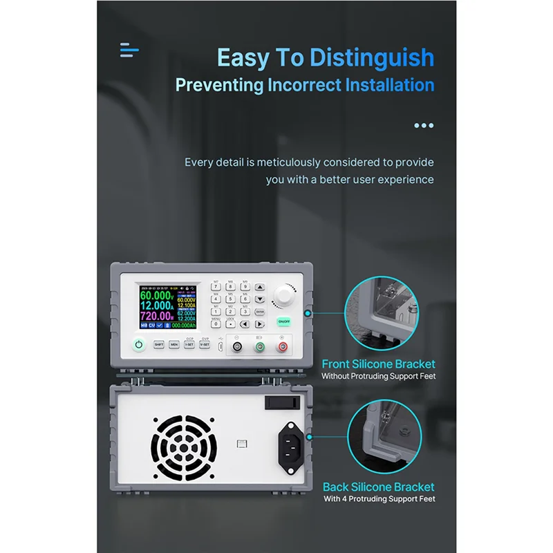 【ขายร้อน】4X RD 4มม.ซิลิโคนSLE-D1ป้องกันBracket ShellสําหรับRD Seriesแหล่งจ่ายไฟRD6006/RD6024 ประกอบSe