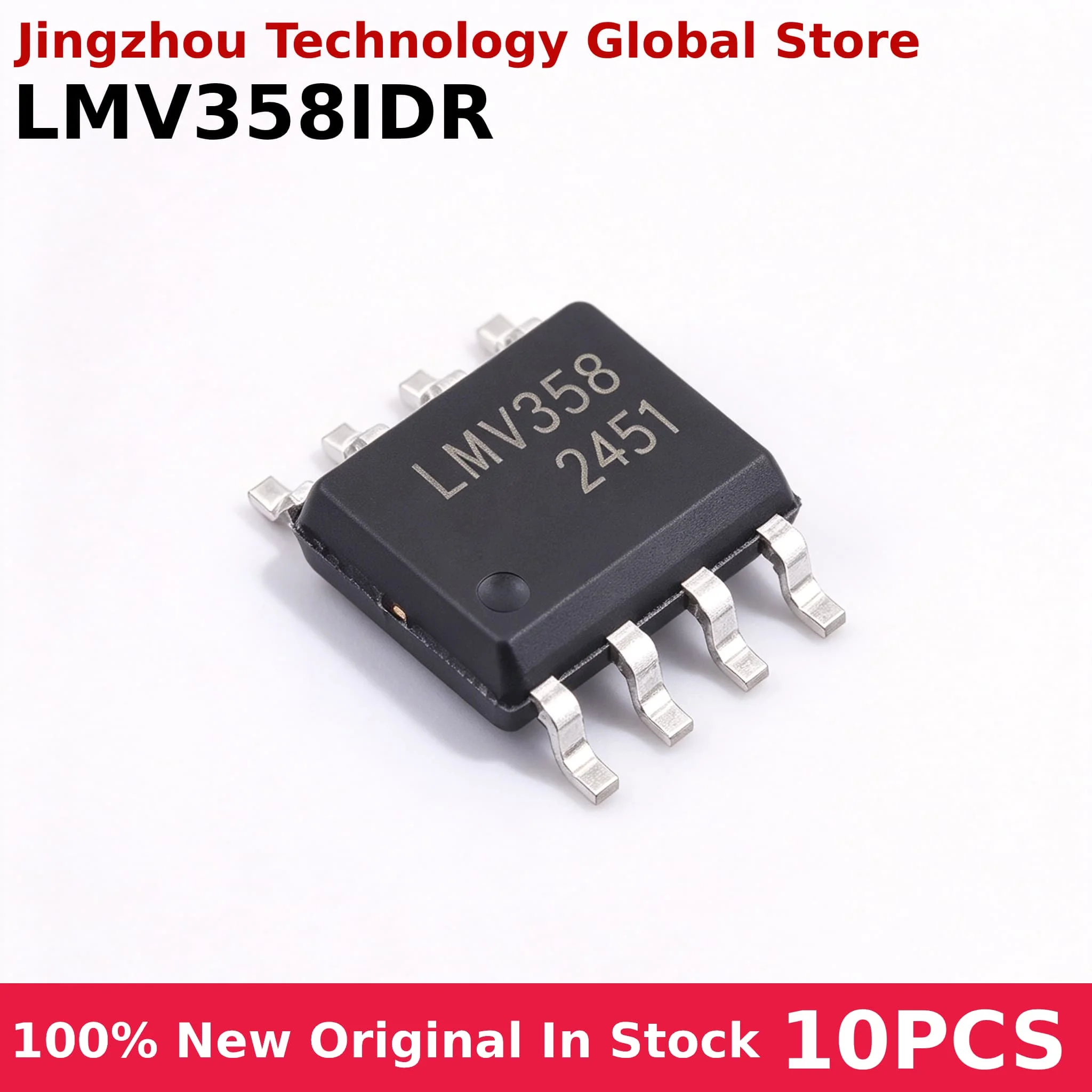 10PCS LMV358IDR MV358I MV358 LMV358 SOP-8 IC﻿ 100% New Wholesale