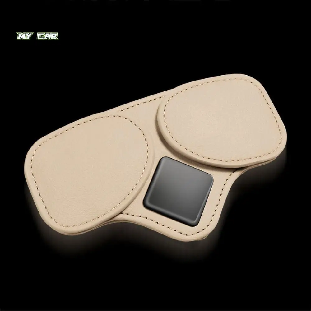

Magnetic Car Glasses Clip Double-Clip Car Interior Car Visor Sunglasses Organizer Space Saving Storage Hanger Sunglasses Holder